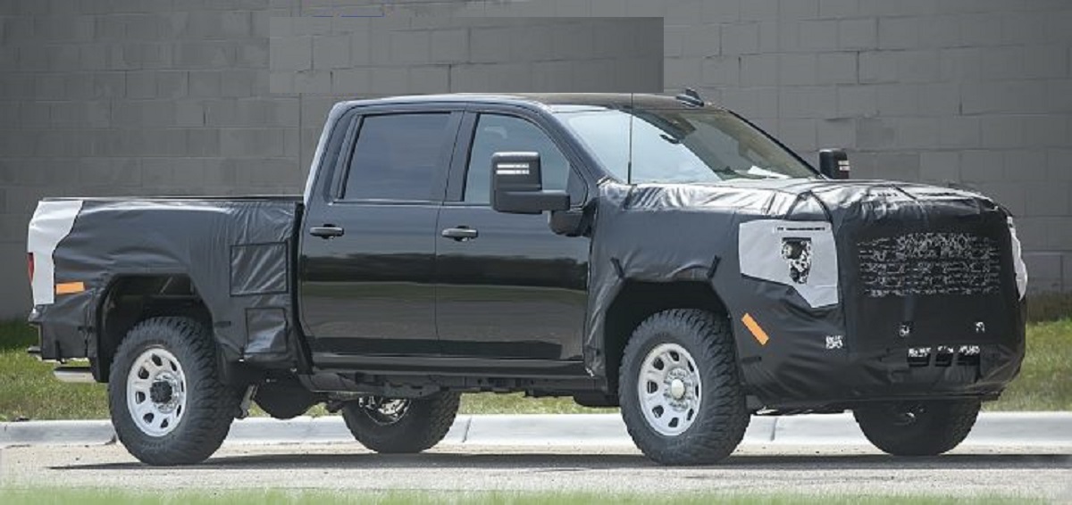 2023 GMC Sierra 2500HD Prototype Spied Testing