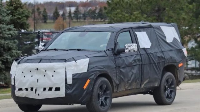 2021 Jeep Wagoneer Spied For the First Time New