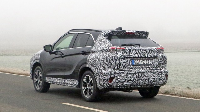 Spied 2021 Mitsubishi Eclipse Cross Gets a Facelift New