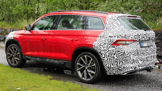 2021 Skoda Kodiaq RS Spied For the First Time New