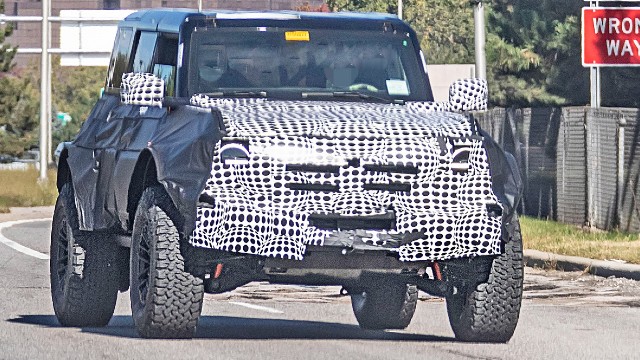 2021 Ford Bronco Raptor Spied Once Again, Could Arrive Under a Different Name New