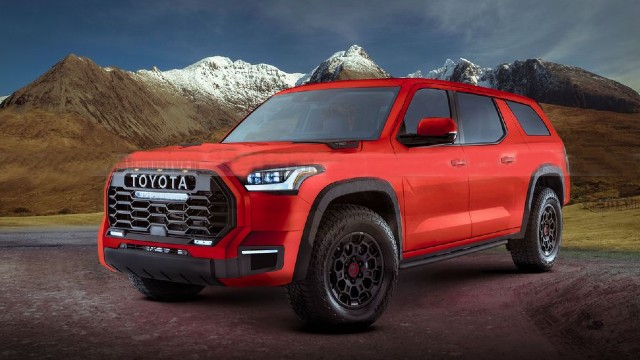 2023 Toyota Sequoia with Hybrid Power Coming Next Year New