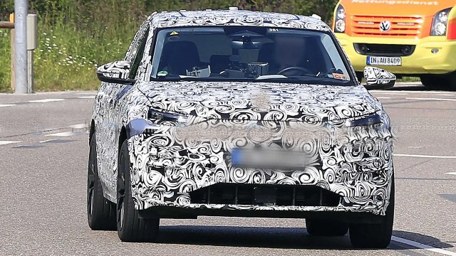 2023 Audi Q6 E-Tron Spotted Wearing Heavy Camo New