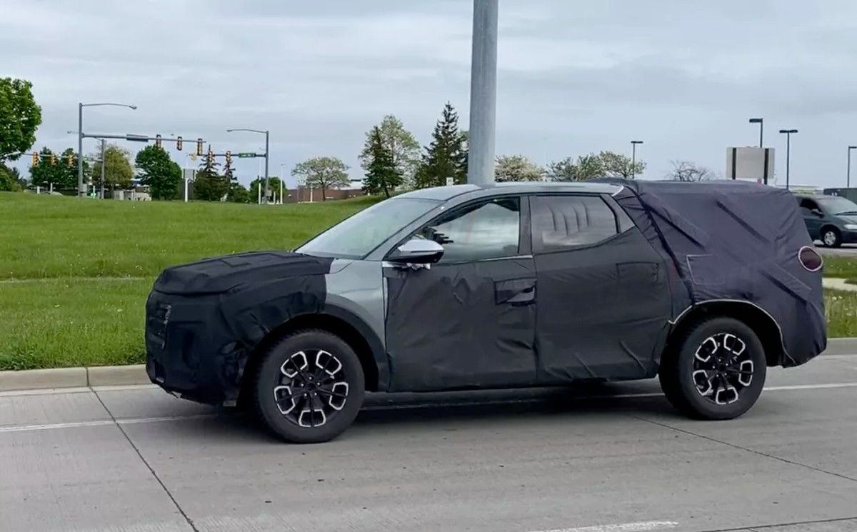 2022 Hyundai Santa Cruz – Compact Pickup Finally Spied