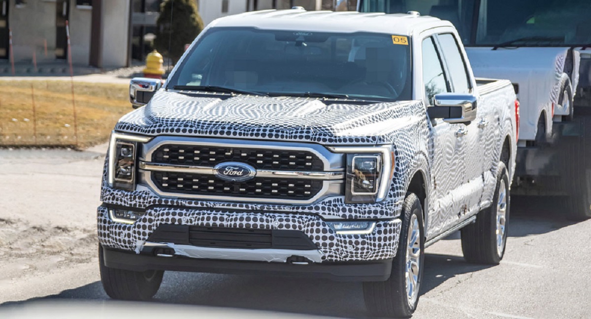 2021 Ford F-150 Facelift, Spy Shots