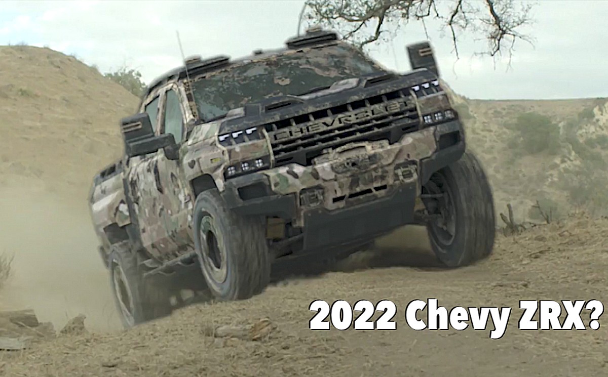 2022 Chevrolet Silverado 1500 ZRX Will Fight Ford Raptor