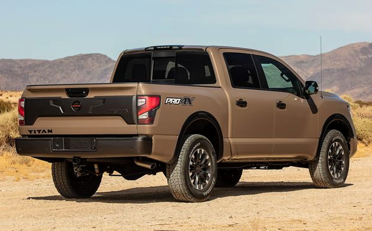 2021 Nissan Titan Pro 4x is a Perfect Off-Roading Truck