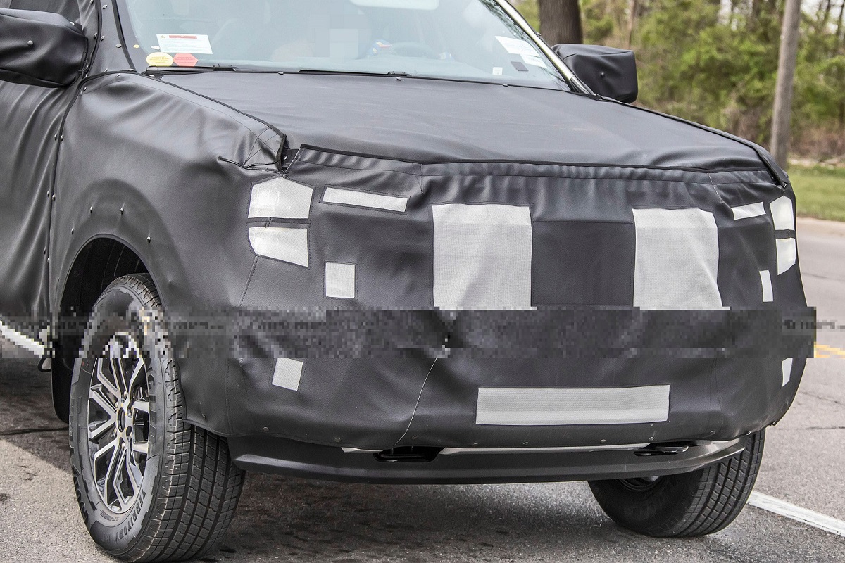 2023 Ford Ranger Spied Testing Alongside the Current Tremor Truck