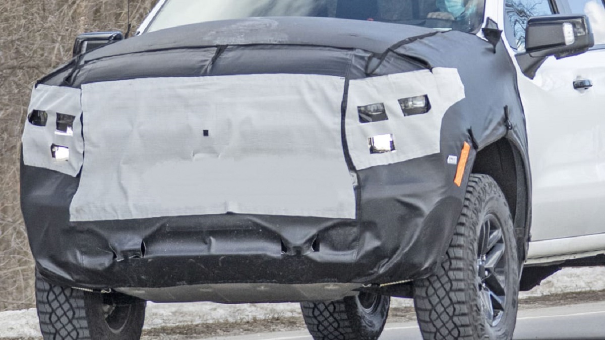 2022 Chevy Silverado ZR2 Prototype Spied Wearing a More Rugged Design