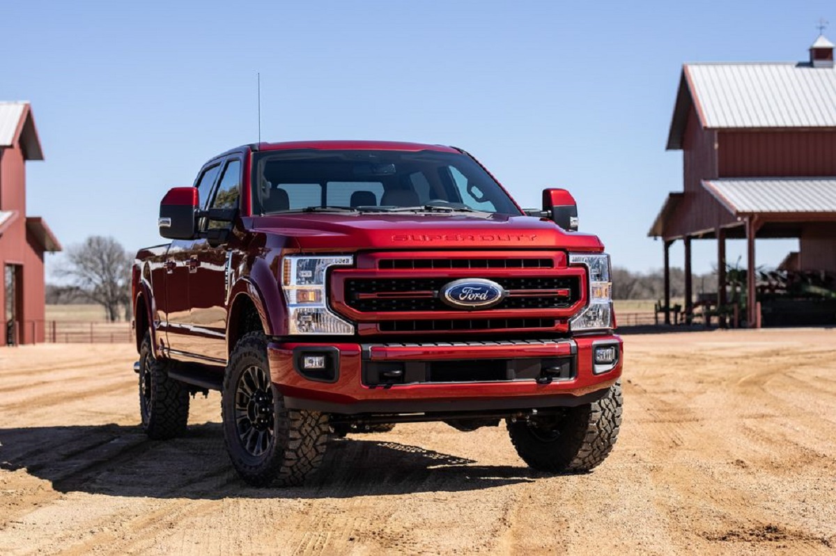 2022 Ford F-Series Super Duty Trucks Receive the New 12.0-inch Touchscreen