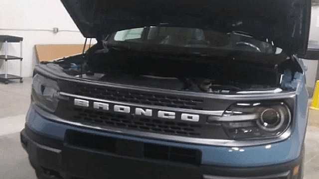 2025 Ford Bronco Sport Pickup engine