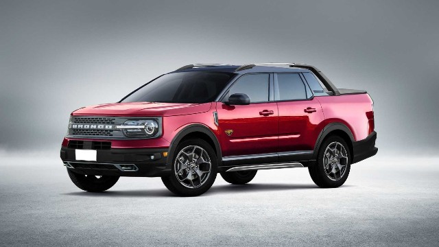 2025 Ford Bronco Sport Pickup styling
