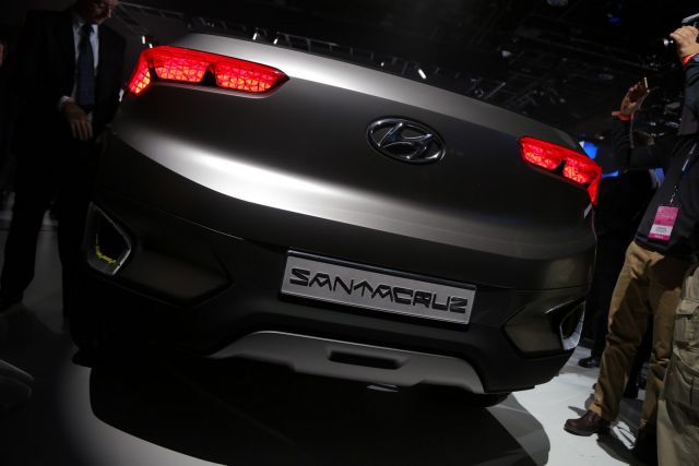 2023 Hyundai Santa Cruz rear