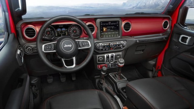 2023 Jeep Wrangler Hybrid interior
