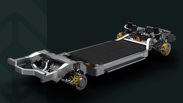 2023 Lincoln Electric SUV skateboard