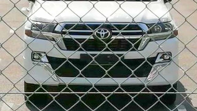 2023 Toyota Land Cruiser spied