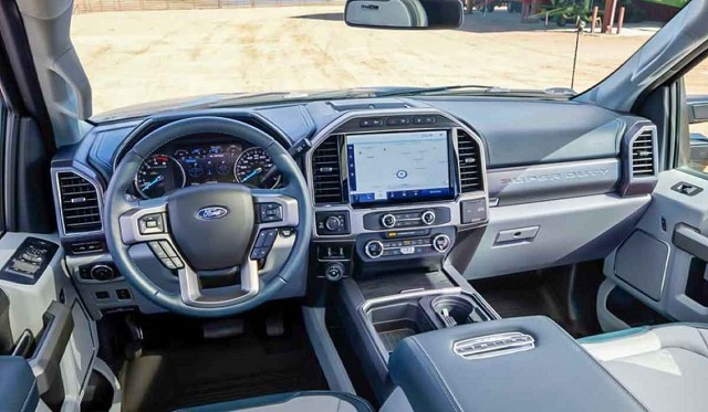 2023 Ford F-350 interior