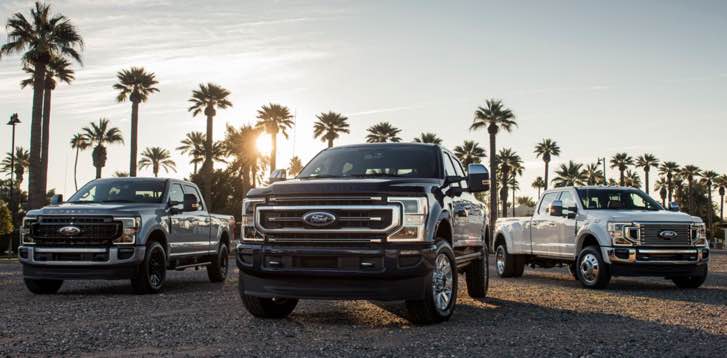 2023 Ford Super Duty features the available 7.3L OHV gas V8