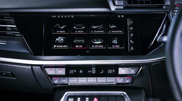 New Audi A3 Sportback 2022 Infotainment