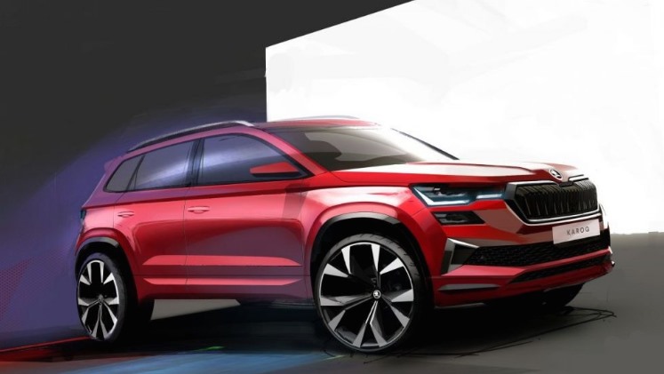 Skoda Karoq 2023: first photos and official information of the brand-new compact SUV.